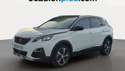 Blanco Usado 2019 Peugeot 3008 GT-line SUV | 15.446 € (Precio justo)