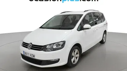 Usado VW Sharan Advance 140 CV (102 kW) 2014 Blanco Monovolumen