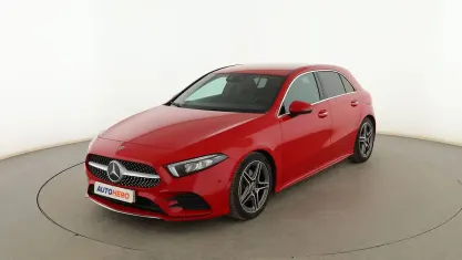 Usado Mercedes A200 AMG line 150 CV (110 kW) 2019 Rojo Berlina