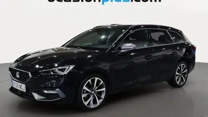 Usado Seat Leon FR 150 CV (110 kW) 2025 Negro Monovolumen