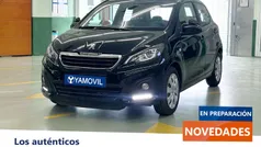 Negro Usado 2017 Peugeot 108 Utilitario | 9250 € (Precio justo)