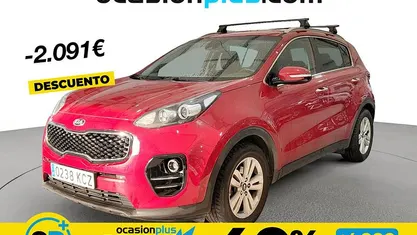 Usado Kia Sportage 141 CV (103 kW) 2017 Rojo SUV
