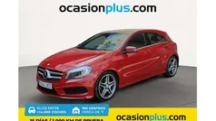 Rojo Usado 2015 Mercedes A180 AMG line Utilitario | 15.290 € (Precio justo)