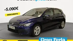 Azul Usado 2022 VW Golf VIII Life | 21.890 € (Buen precio)