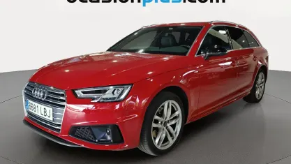 Usado Audi A4 S-Line 150 CV (110 kW) 2019 Rojo Familiar