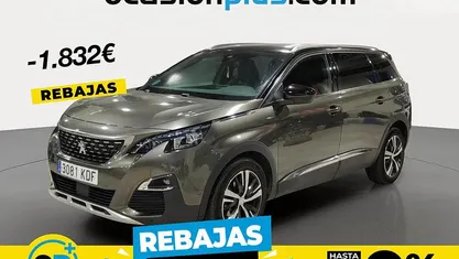 Gris Usado 2017 Peugeot 5008 GT-line Monovolumen | 16.158 € (Precio justo)