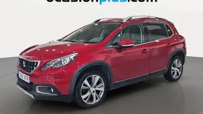 Usado Peugeot 2008 Allure 110 CV (80 kW) 2017 Rojo SUV