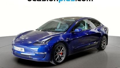 Usado Tesla Model 3 366 kW (498 CV) 2022 Azul Berlina