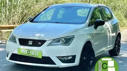 Usado Seat Ibiza FR 110 CV (80 kW) 2016 Blanco Berlina