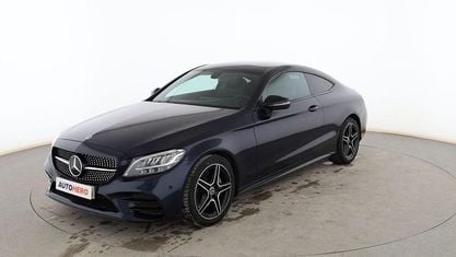 Käytetty Mercedes C220 AMG line 194 HP (142 kW) 2020 Sininen Coupe - kaksiovinen