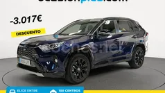 Azul Usado 2021 Toyota RAV4 Hybrid Style SUV | 33.190 € (Precio justo)
