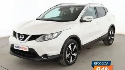 Usado Nissan Qashqai N-Connecta 110 CV (80 kW) 2016 Blanco SUV