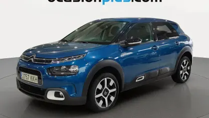 Usado Citroën C4 Cactus Shine 99 CV (72 kW) 2018 Azul Utilitario