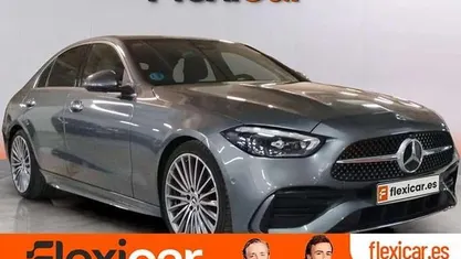 Usado Mercedes C220 200 CV (147 kW) 2021 Gris Berlina