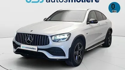 Usado Mercedes GLC300e 320 CV (235 kW) 2020 Blanco Coupe