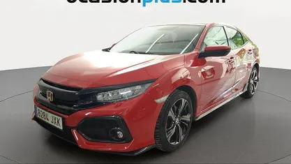Käytetty Honda Civic Sport Plus 182 HP (133 kW) 2017 Punainen Viistoperä