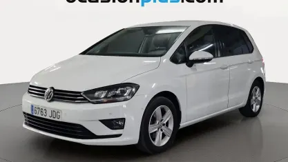 Usado VW Golf Sportsvan Advance 110 CV (80 kW) 2015 Blanco Monovolumen