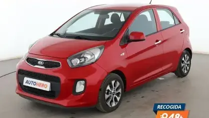 Usado Kia Picanto 65 CV (47 kW) 2015 Rojo Utilitario