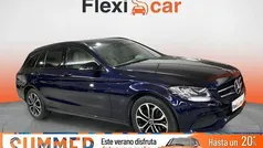 Azul Usado 2017 Mercedes C200 AMG line Berlina | 20.790 € (Precio justo)
