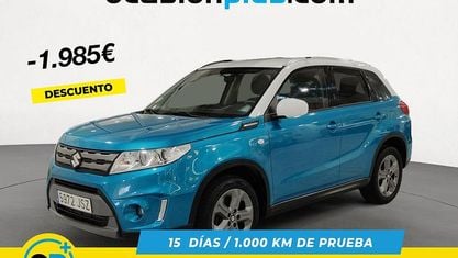 Usado Suzuki Vitara 120 CV (88 kW) 2016 Azul SUV