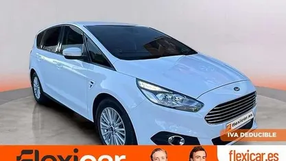 Usado Ford S-MAX Titanium 180 CV (132 kW) 2017 Blanco Monovolumen