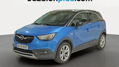 Käytetty Opel Crossland X Excellence 131 HP (96 kW) 2018 Sininen Katumaasturi