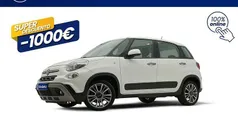 Blanco Usado 2022 Fiat 500L Cross Monovolumen | 13.985 € (Precio justo)