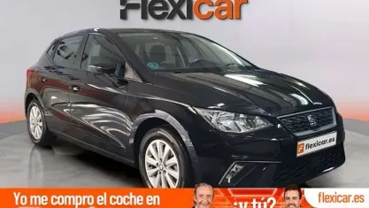 Usado Seat Ibiza Style 110 CV (80 kW) 2021 Negro Utilitario