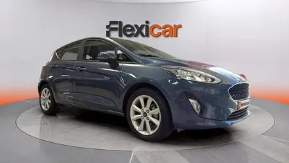 Usado Ford Fiesta Limited 75 CV (55 kW) 2021 Azul Utilitario