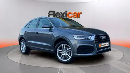 Usado Audi Q3 Premium 150 CV (110 kW) 2018 Gris SUV