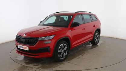 Usado Skoda Kodiaq SportLine 150 CV (110 kW) 2023 Rojo SUV