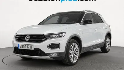 Usado VW T-Roc Sportline 190 CV (139 kW) 2018 Gris plata SUV