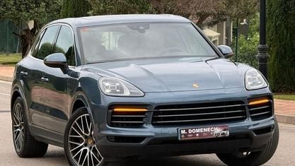 Usado Porsche Cayenne 340 CV (250 kW) 2019 Azul SUV