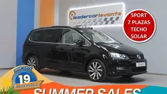 Negro Usado 2018 VW Sharan Sportline Monovolumen | 25.900 € (Precio justo)
