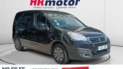 Usado Peugeot Partner Active 99 CV (72 kW) 2016 Negro Monovolumen