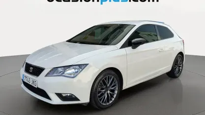 Usado Seat Leon Style 110 CV (80 kW) 2015 Blanco Utilitario