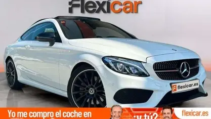 Usado Mercedes C250 204 CV (150 kW) 2017 Blanco Coupe