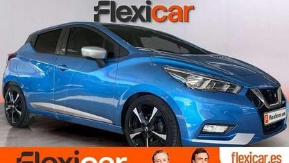 Używany Nissan Micra S 90 KM (66 kW) 2017 Niebieski Hatchback