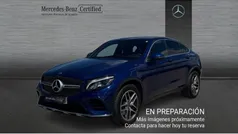 Azul brillante Usado 2019 Mercedes GLC220 AMG line Coupe | 39.990 € (Precio justo)