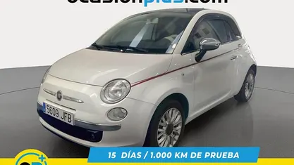 Blanco Usado 2015 Fiat 500 Lounge Utilitario | 6900 € (Buen precio)