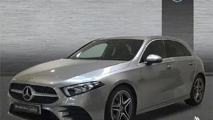 Plata mojave Usado 2020 Mercedes A180 AMG line Berlina | 26.900 € (Precio justo)