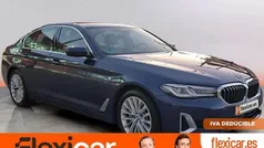 Azul Usado 2021 BMW 530e Berlina | 30.990 € (Buen precio)