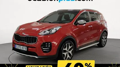 Rojo Usado 2017 Kia Sportage GT-Line SUV | 14.991 € (Super precio)