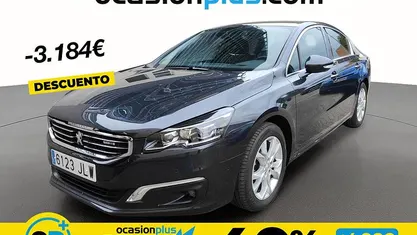Usado Peugeot 508 Allure 150 CV (110 kW) 2016 Gris Berlina