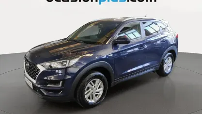 Usado Hyundai Tucson 131 CV (96 kW) 2019 Azul SUV