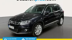 Negro Usado 2015 VW Tiguan Sportline SUV | 14.350 € (Precio justo)
