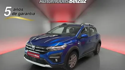 Usado Dacia Sandero Comfort 91 CV (66 kW) 2022 Azul SUV