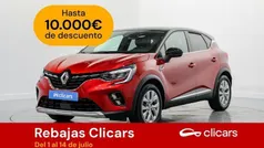 Rojo Usado 2022 Renault Captur Zen SUV | 19.490 € (Precio justo)