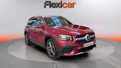 Usado Mercedes GLB200 150 CV (110 kW) 2021 Burdeos SUV