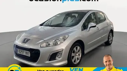 Usado Peugeot 308 Active 112 CV (82 kW) 2012 Gris Utilitario